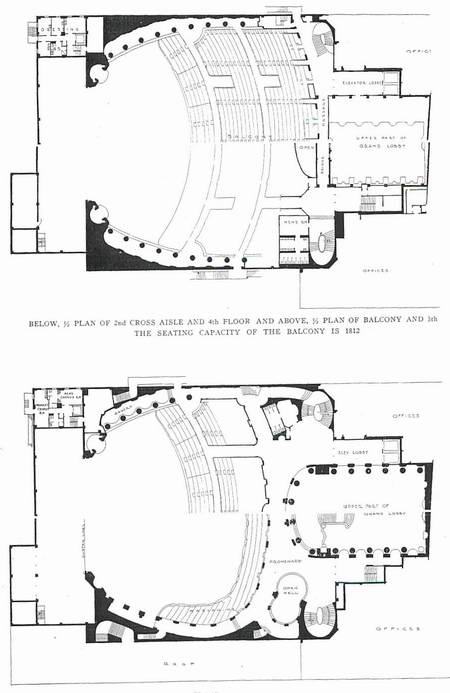Fox Theatre - Fox Plan View From John Lauter (newer photo)